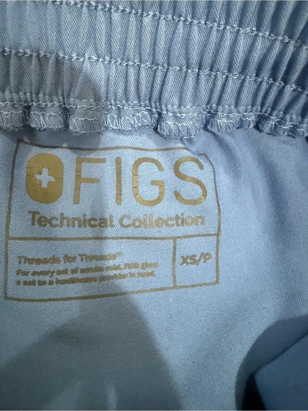 Figs Ceil Blue Yola pants XSP - Picture 3 of 5